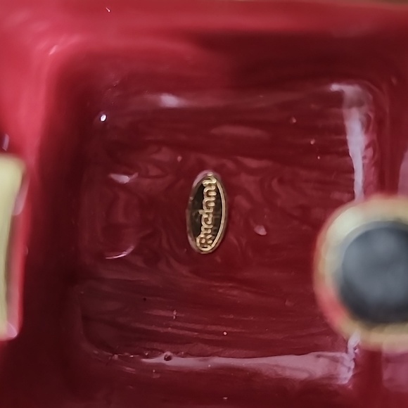 RUCINNI 3.5" Santa in Chimney Hinged Jeweled Christmas Trinket Box - Picture 5 of 6